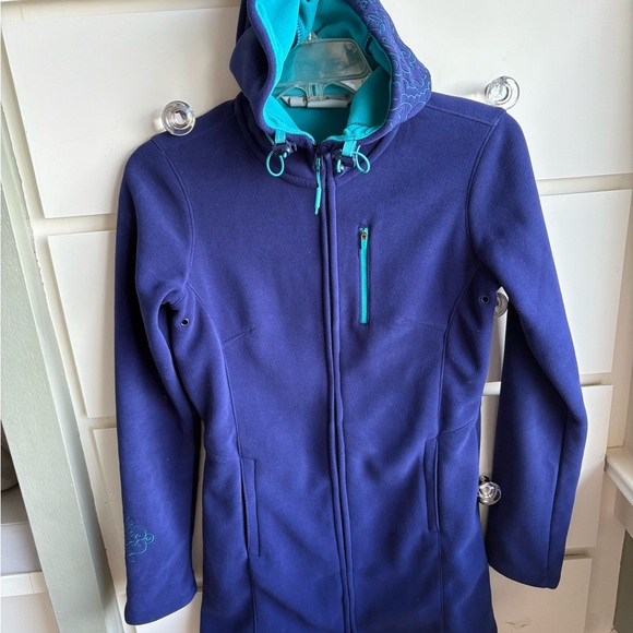 Athleta Swara Jacket with Patterned Hood - Picture 2 of 9